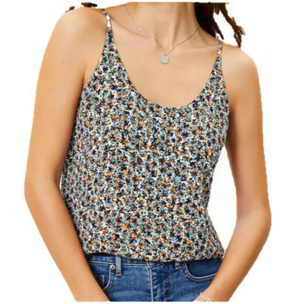 LOFT floral tank